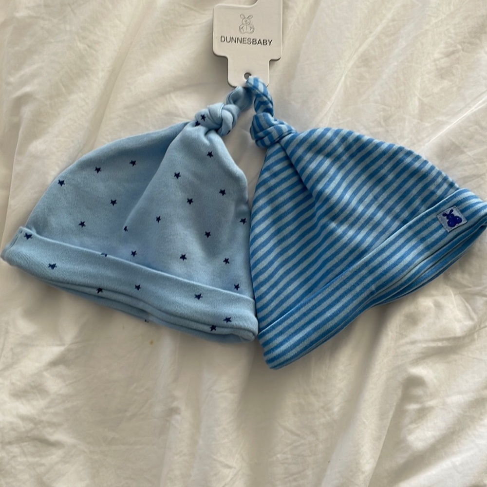 Two baby hats from Ireland